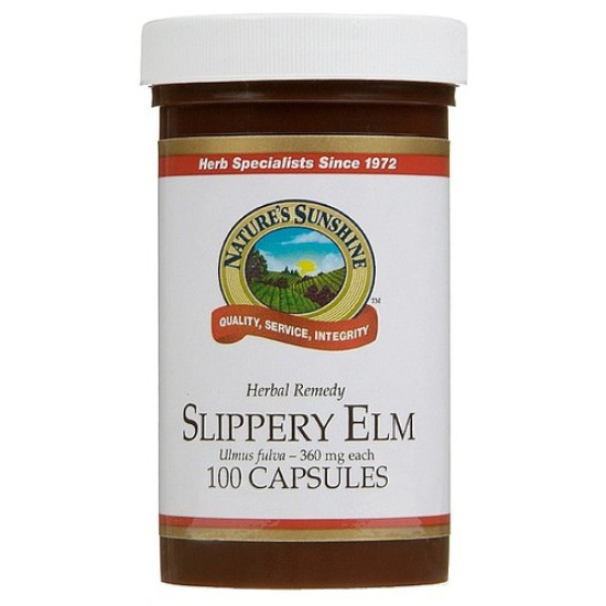 Nature's Sunshine Slippery Elm 100 Capsules