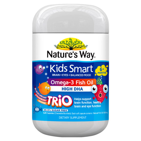 Nature's Way Kids Smart Omega-3 Fish Oil Trio 60s