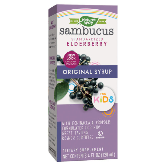 Nature's Way Sambucus For Kids Elderberry Syrup 120ml