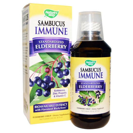 Nature's Way Sambucus Immune Elderberry Syrup 120ml