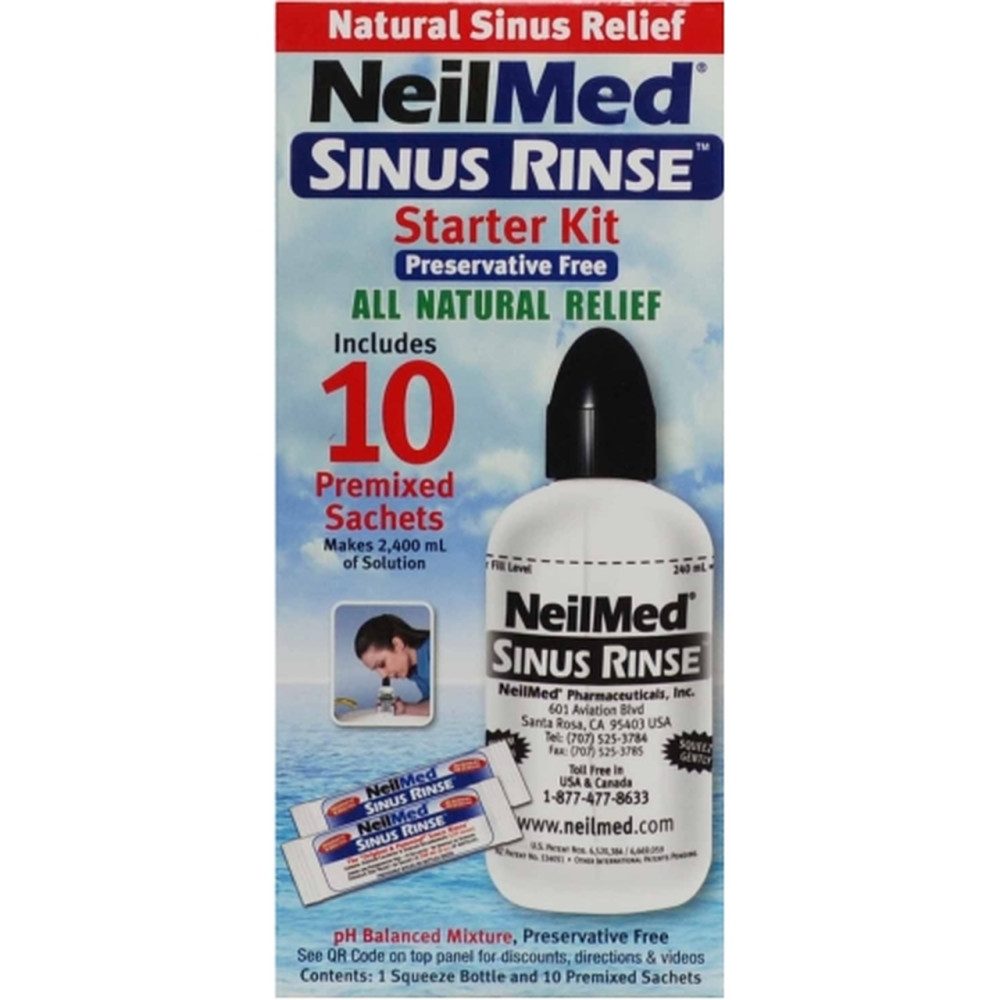 Sinus Relief : NeilMed Sinus Rinse Starter Kit - HealthP ...