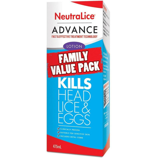 NeutraLice Head Lice Advance Lotion 475ml