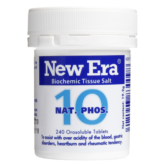 New Era Tissue Salt No.10 Nat. Phos. 240 Tablets