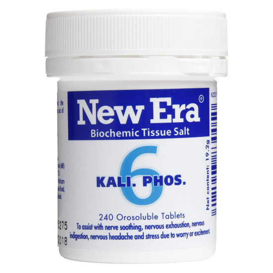 New Era Tissue Salt No.6 Kali. Phos. 240 Tablets