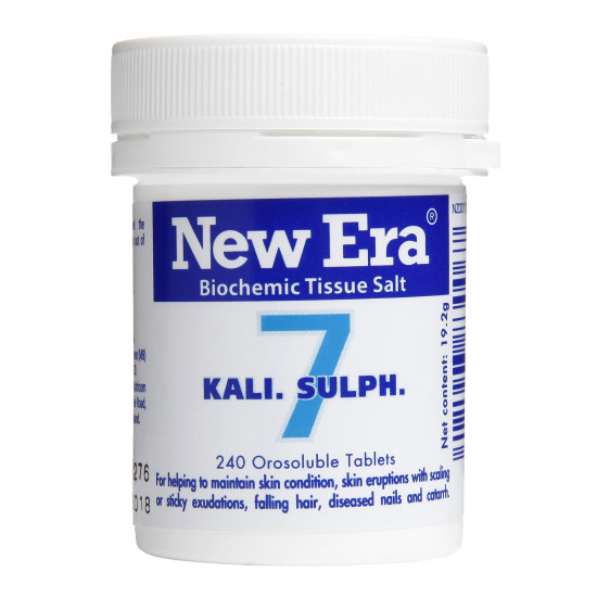 New Era Tissue Salt No.7 Kali. Sulph. 240 Tablets