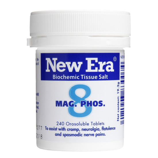 New Era Tissue Salt No.8 Mag. Phos. 240 Tablets