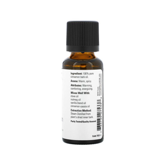 Cinnamon Bark Oil (Cinnamomum Zeylanicum) - 100% Pure