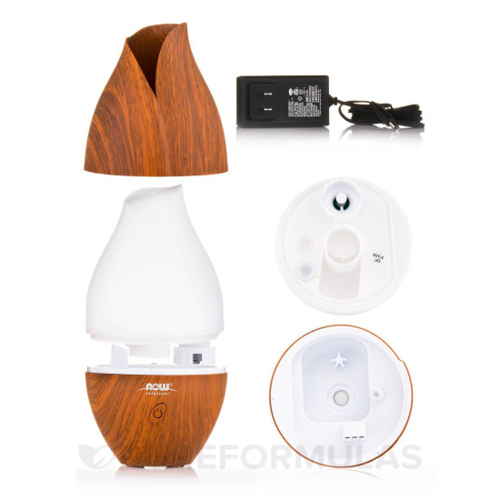 Now Foods Faux Wood Grain Ultrasonic Oil Diffuser