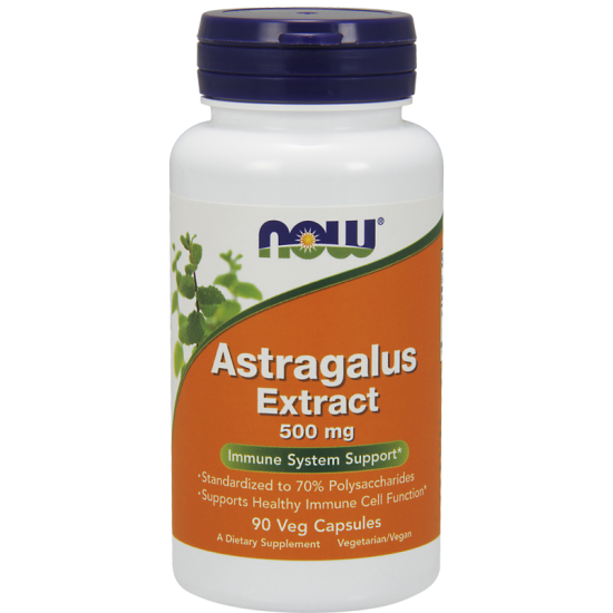 Now Foods Astragalus Extract 500mg 90 Capsules