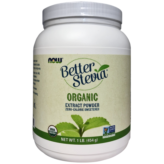 Now Foods BetterStevia® Extract Powder Organic 454g