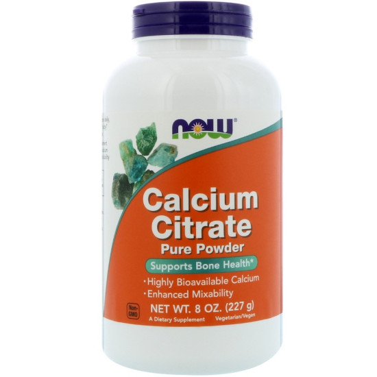 Now Foods Calcium Citrate Pure Powder 227g