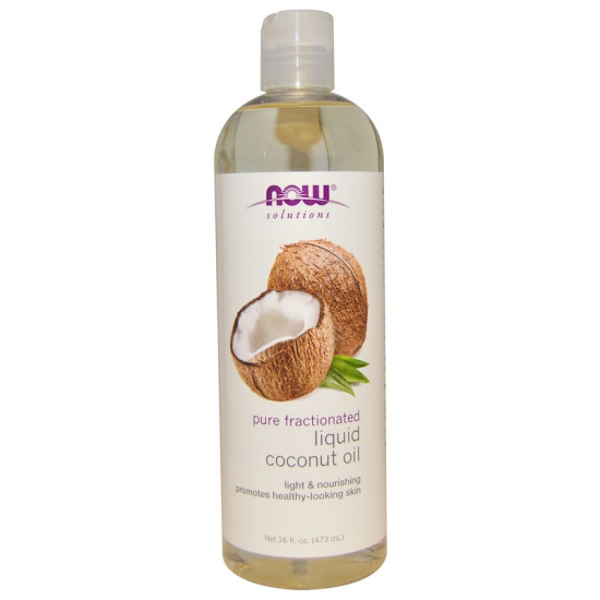 Now Foods Coconut Oil Liquid Pure Fractionated 473ml