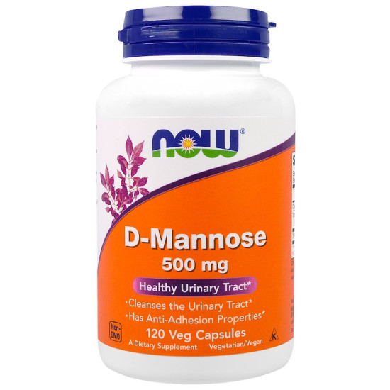 Now Foods D-Mannose Urinary Tract Support 120 Capsules