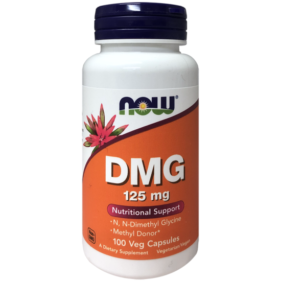 Now Foods DMG 125mg Nutritional Support 100 Capsules