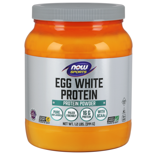 Now Foods Egg White Protein Protein Powder 544g