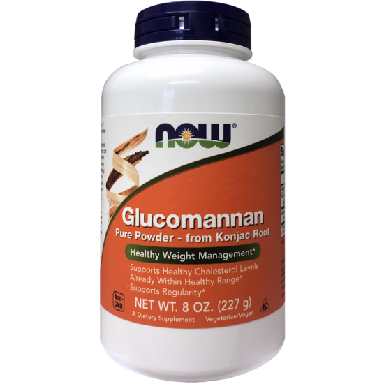 Now Foods Glucomannan Pure Powder 227g