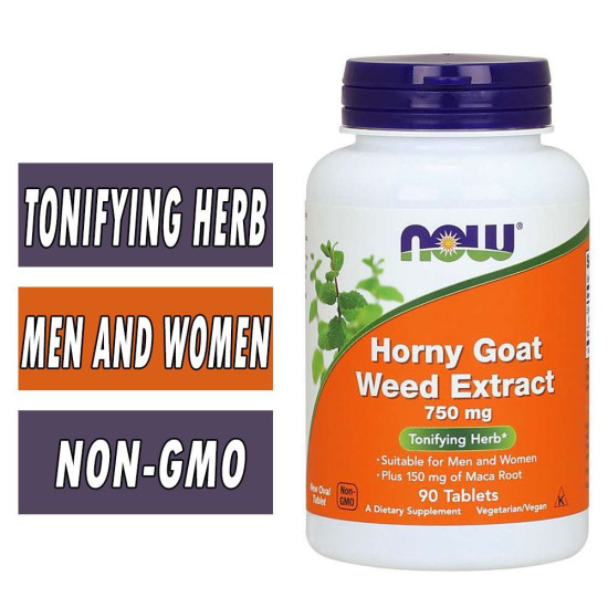 Horny Goat Weed Extract 750mg - Libido Support