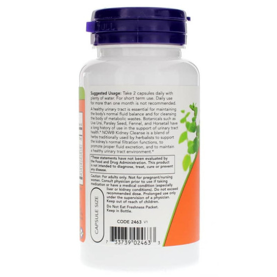 Now Foods Kidney Cleanse 90 Capsules