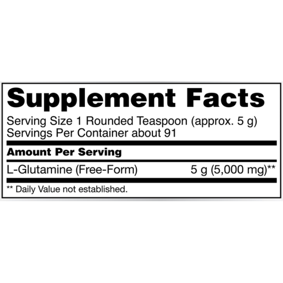 Now Foods L-Glutamine Powder 454g