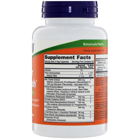 Now Foods Liver Refresh Liver Support 90 Capsules