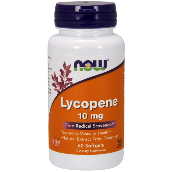 Now Foods Lycopene 10mg 60 Softgels