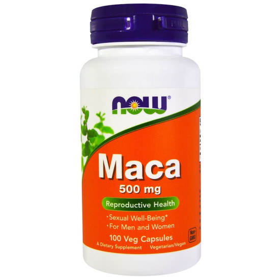 Now Foods Maca 500mg 100 Capsules