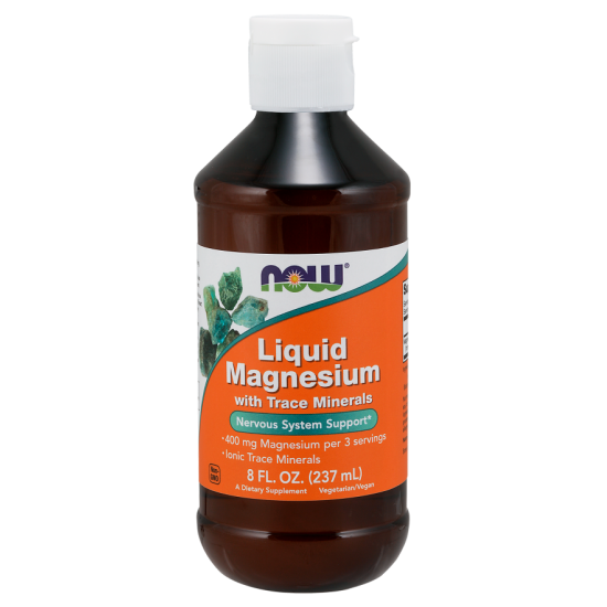 Now Foods Magnesium Liquid with Trace Minerals 237ml