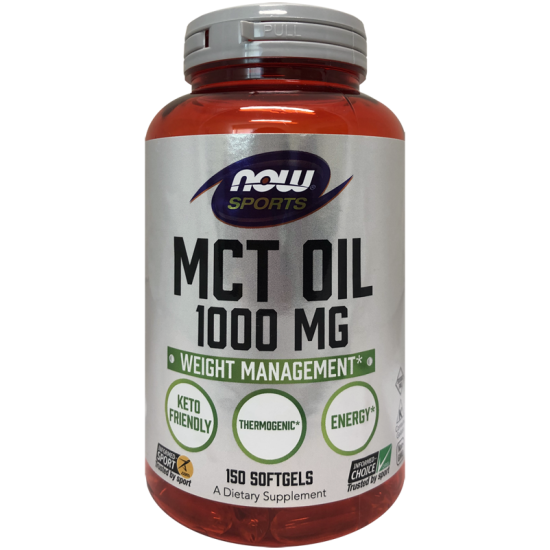 Now Foods MCT Oil 1000mg 150 Softgels