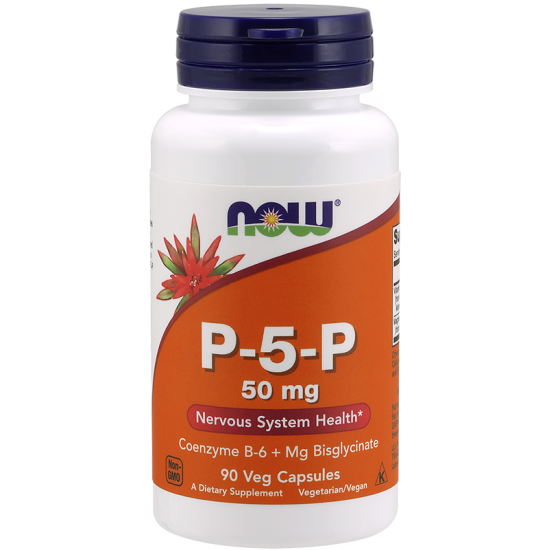 Now Foods P-5-P 50mg Nervous System Health 90 Capsules