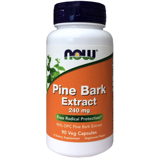 Now Foods Pine Bark Extract 240mg 90 Capsules