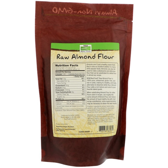 Now Foods Real Food Raw Almond Flour 284g