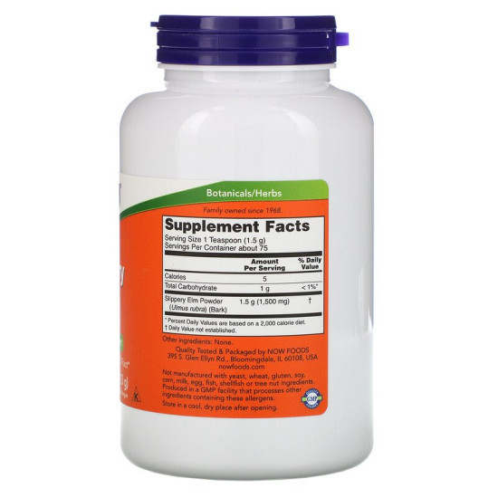 Now Foods Slippery Elm Powder 113g