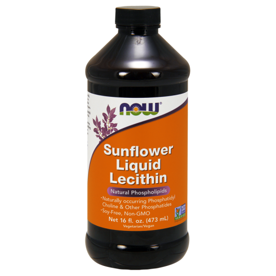 Now Foods Sunflower Liquid Lecithin 473ml