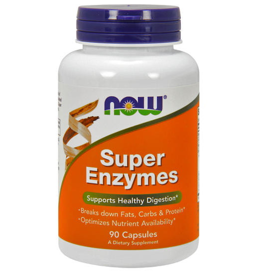 Now Foods Super Enzymes 90 Capsules