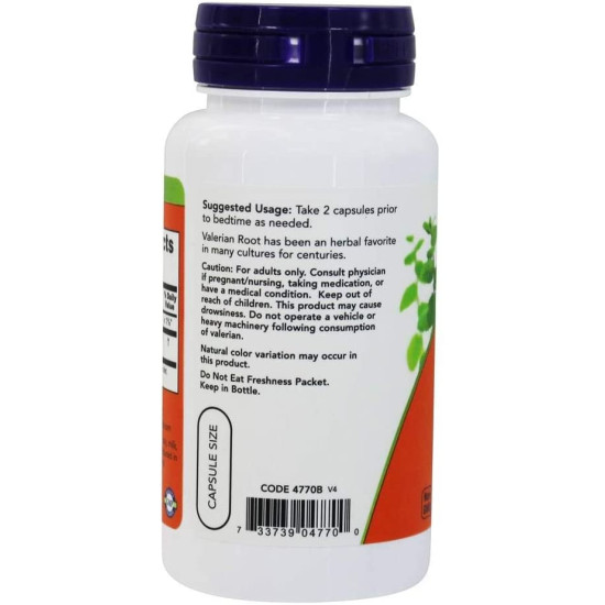 Valerian Root 500mg - Herbal Sleep Aid