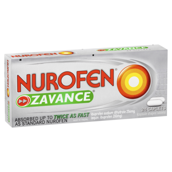 Nurofen Zavance Ibuprofen Pain Relief