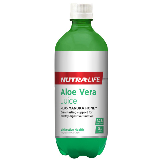 NutraLife Aloe Vera Organic Juice with Manuka Honey 1.25L