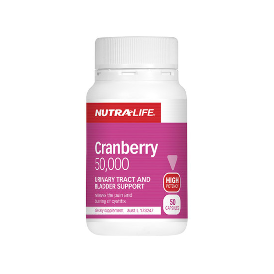 NutraLife Cranberry 50000mg 50 Capsules