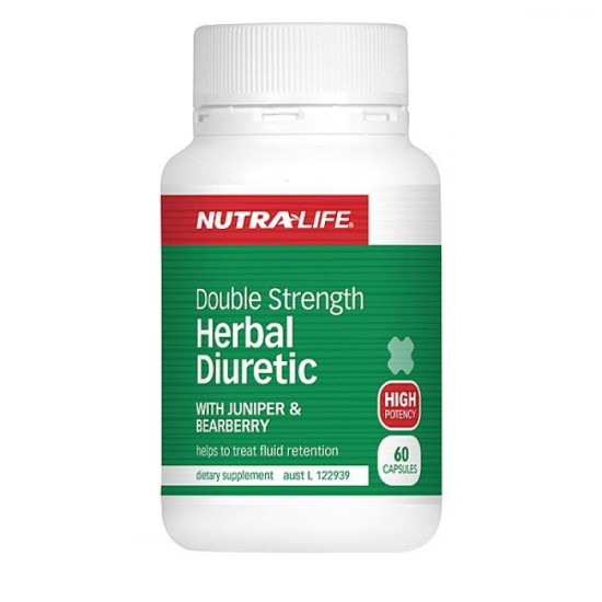 NutraLife Double Strength Herbal Diuretic 60 Capsules