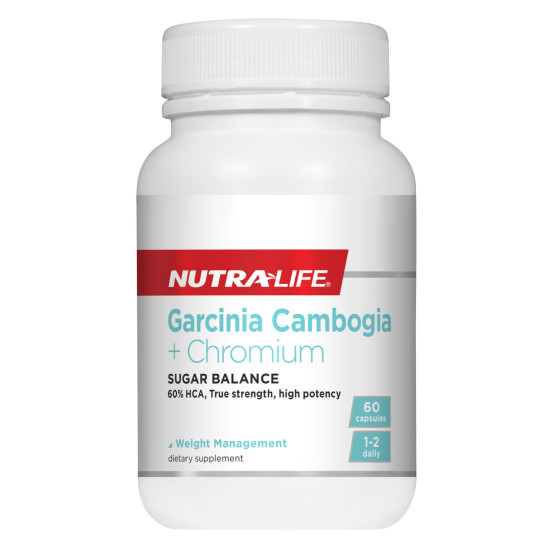 NutraLife Garcinia Cambogia + Chromium 60 Capsules