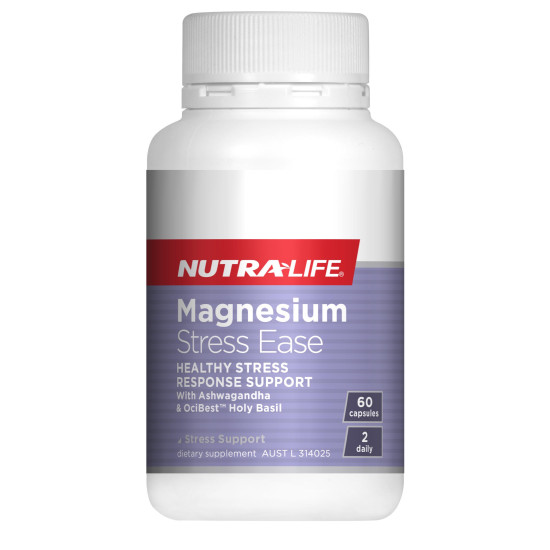 NutraLife Magnesium Stress Ease 60 Capsules