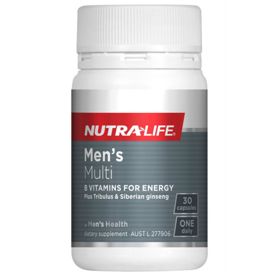 NutraLife Men's Multi One A Day 30 Capsules