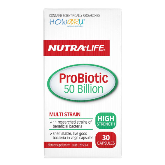 NutraLife ProBiotic 50 Billion 30 Capsules