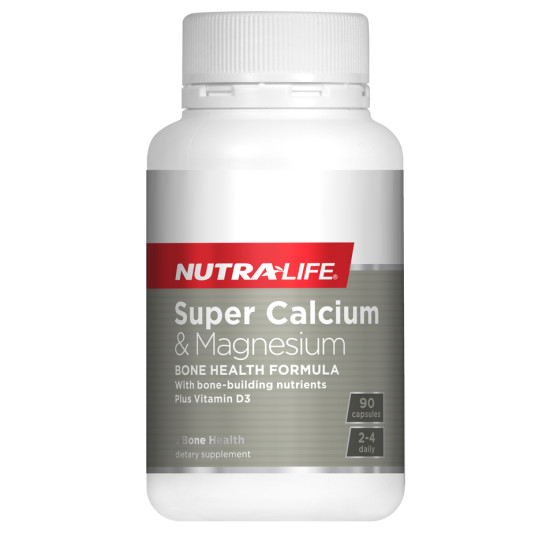 NutraLife Super Calcium & Magnesium 90 Capsules