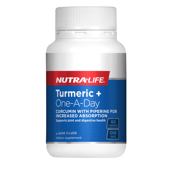 NutraLife Turmeric+ One A Day 60 Capsules