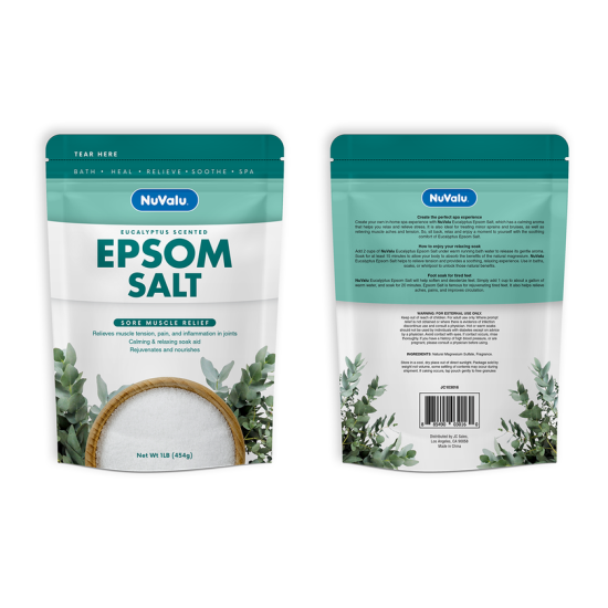 Epsom Salt Sore Muscle Relief - Eucalyptus Scented