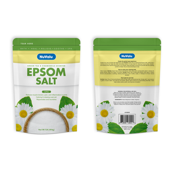 Epsom Salt Spa - Green Tea & Chamomile Scented