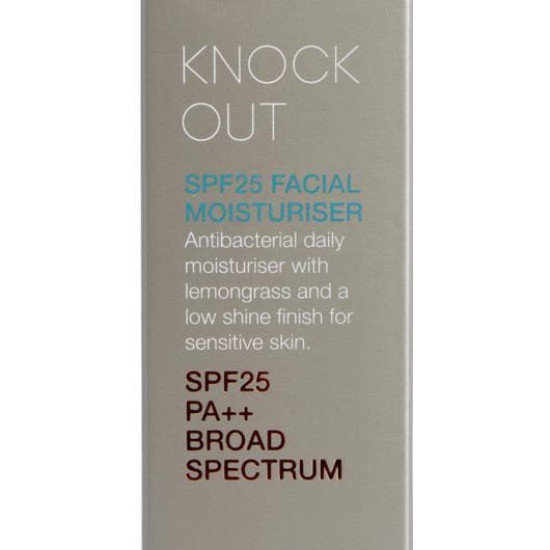 Oasis Beauty Knock Out SPF 25 Antibacterial Facial Moisturiser 50ml