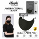 Okioki Antibacterial Reusable Washable Face Mask Adult Twin Pack