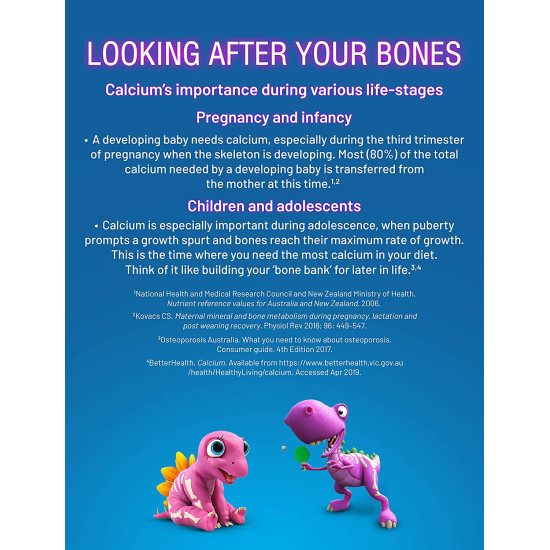 Kids Calcium & Vitamin D3 Chews - Bone & Teeth Health